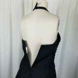 Modern Maids Collection Black Swing Formal Cocktail Prom Dress Womens 10 Vintage