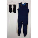 Vintage Heavyweight Neoprene Wetsuit Diving Suit XL Mittens 3 Finger Gloves XXL
