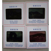 Lot of 8 Hamburg GERMANY RHEIN 35MM SLIDES RED BORDER Scenery Water Boats Ship