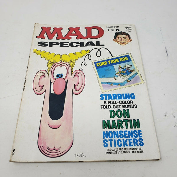MAD MAGAZINE Special Number 10 Vintage Curb Your Dog 1973 Comics 1970s