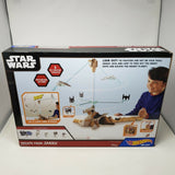 Hot Wheels Star Wars Escape from Jakku Raceway Car Tracks Set Millennium Falcon