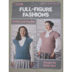 Minerva Full Figure Fashions Plus Knitting & Crochet Manual Patterns Leaflet 610