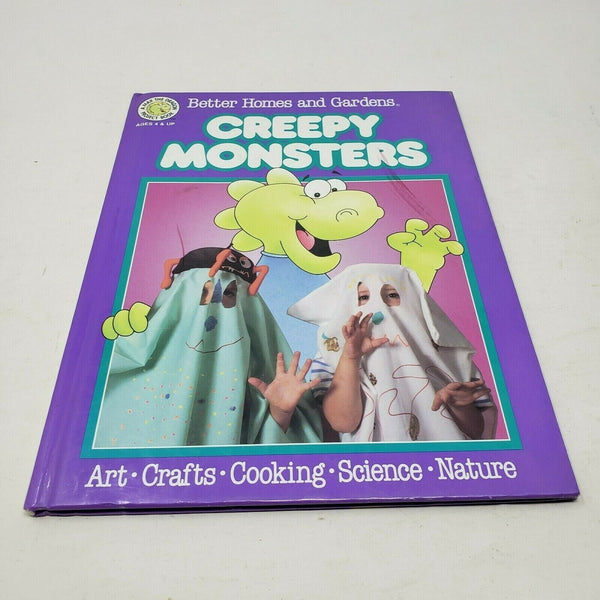 Creepy Monsters Better Homes and Gardens Childrens Arts Crafts Cooking Kids Book