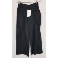 Cannisse Paris Tencel Noir Hindi Cropped Capris Culottes Pants Womens 6 38 Black