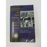 The Heath Anthology of American Literature 3rd Edition Vol 1 Paul Lauter Book