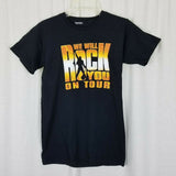 We Will Rock You On Tour Queen Musical Double Sided Concert Tee T-Shirt Mens S