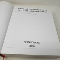 Biennale Internazionale Dell'Arte Contemporanea Citta Di Firenze Sesta Edizione Hardcover Book with Dust Jacket