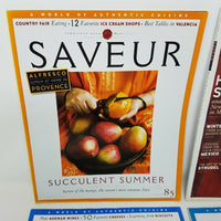 Saveur Magazine 2005 Lot of 4 81 83 85 89 Editions Issues Cooking Food