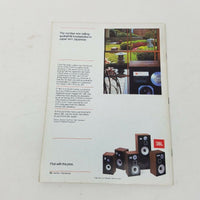 Vintage August 1982 Audio Magazine High Fidelity Electronics Advertisements