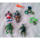 Lot 1988 Mirage Studios Playmates Toys Teenage Mutant Ninja Turtles TMNT parts