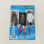Simplicity Project Runway Sewing Pattern 2508 Coat Uncut Womens 4 6 8 10 12