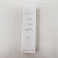 MaryKay MEDIUM COVERAGE FOUNDATION Ivory 105 GRAY Wide Cap Discontinued 1 Fl Oz
