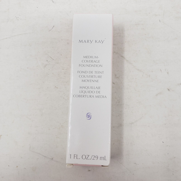 MaryKay MEDIUM COVERAGE FOUNDATION Ivory 105 GRAY Wide Cap Discontinued 1 Fl Oz
