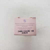 MaryKay MEDIUM COVERAGE FOUNDATION Ivory 105 GRAY Wide Cap Discontinued 1 Fl Oz