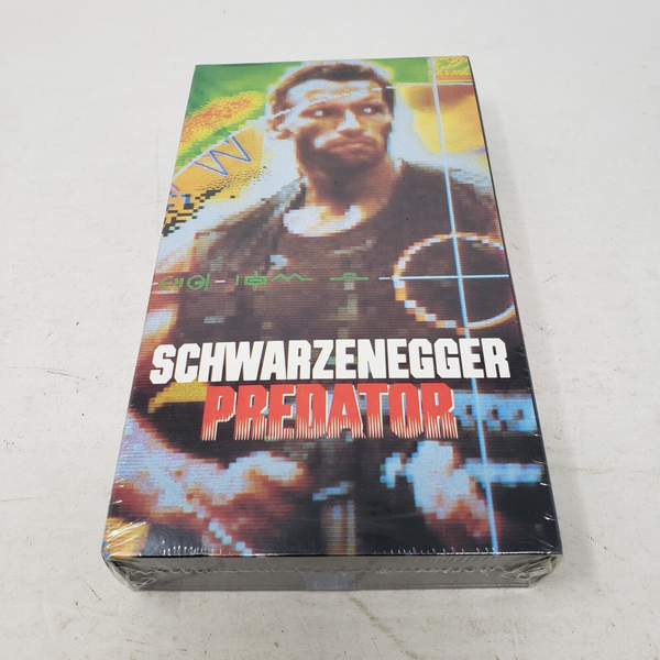 Predator 1991 VHS Tape New Factory Sealed Movie Watermarks Fox Schwarzenegger