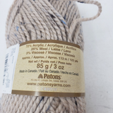 Patons Shetland Chunky - 5 Tweeds Yarn 3 ounce Skeins Biscuit Beige Wool Lot 4