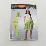 Simplicity Sewing Easy Pattern Layered Skirt 2641 Womens 8 10 12 14 16 UNCUT