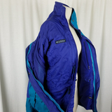 Columbia Double Whammy 3-in-1 Winter Parka Double 2 Jacket Womens S Colorblock