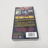 VHS Bad Girls From Mars Movie Video R 1990 Edy Williams New Old Stock