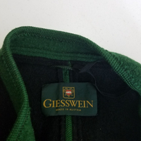Geiger Austria Boiled Wool Shawl Collar Button Lapel Jacket Blazer Womens XL 80s
