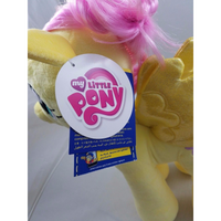 BUILD A BEAR MLP My Little Pony Fluttershy Stuffed Yellow Horse BABW BAB New