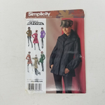 Simplicity Project Runway Sewing Pattern 0572 Coat Uncut Womens 4 6 8 10 12