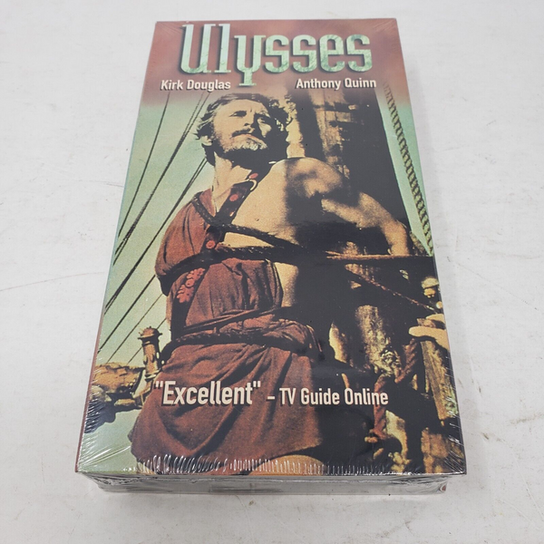 Vintage Ulysses Kirk Douglas VHS Video Tape Factory Sealed NEW 1999 Movie