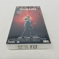 Sea of Love BETAMAX Beta Tape 1989 New Factory Sealed Not VHS Watermarks Pacino