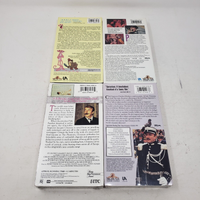VHS Movies Lot 4 Videos The Return of the Pink Panther Factory Sealed Watermarks