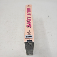 True Love Beta Tape NEW Factory Sealed Betamax Movie Tape MGM/UA 1990 Not VHS