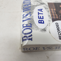 Rowe Vs. Wade BETAMAX Beta Factory Sealed Watermarks Recorded in Canada Not VHS