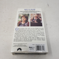 Rowe Vs. Wade BETAMAX Beta Factory Sealed Watermarks Recorded in Canada Not VHS