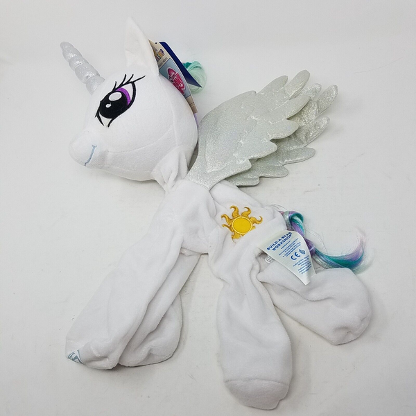 BUILD A BEAR MLP My Little Pony Princess Celestia unstuffed Yellow Pegasus Plush