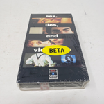 Sex Lies & Videotape 1990 BETAMAX Beta New Factory Sealed Not VHS RCA Columbia