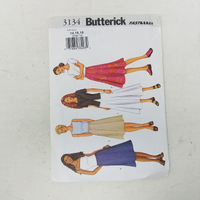 BUTTERICK Fast & easy Sewing Pattern 3134 Women Sizes 14-16-18 ALine Flare Skirt