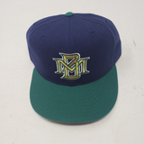 New Era Milwaukee Brewers Fitted Hat 59 Fifty Mens 7 1/2 Wool USA Diamond Green