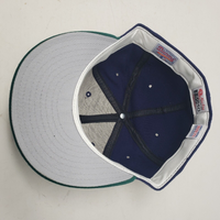 New Era Milwaukee Brewers Fitted Hat 59 Fifty Mens 7 1/2 Wool USA Diamond Green