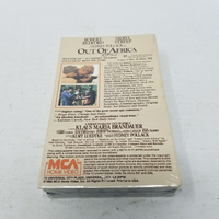Out of Africa BETAMAX Beta Tape New Factory Sealed Not VHS Watermarks Movie 1986