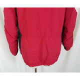 LL Bean Womens M Hooded Winter Snow Ski Snowboard Parka Jacket Red Thinsulate