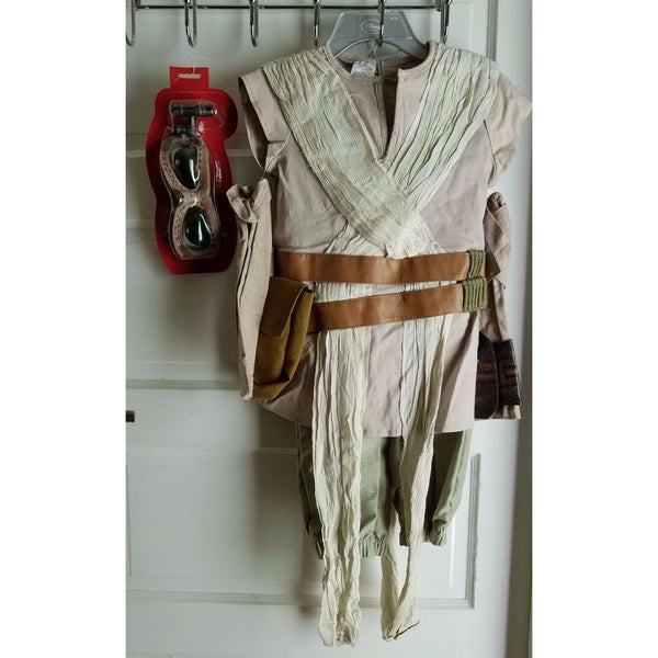 Star Wars The Force Awakens Rey Costume Kids Boys Halloween 9 10 Disney Store