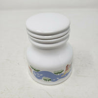 Paul Bocuse La Vallee De Sugar Bowl Kitchen Lidded Jar Countryside Village 1987