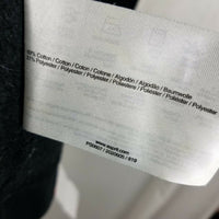 EDC Esprit Short Sweatshirt Jersey Knit Belted Trench Coat Jacket Womens S Black