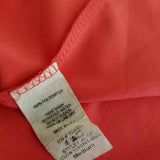Pearl Cutout Strappy Blouson Summer Twirl Dress Womens M J6763 USA Tangerine