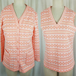 Marty Gutmacher Twinset Tank Top Blazer Sweater Jacket 70s Polyester Womens S M
