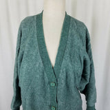 If You Fashion House Wool Blend Cardigan Sweater Womens M Vintage 3/4 Sleeve 50s