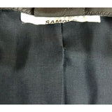 Vintage Votre Nom Exposed Stitching Stripe Factory Sample Jacket Blazer Womens 6