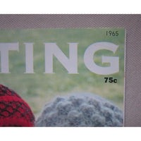 Vintage 1965 VOGUE KNITTING SPECIAL CHILDRENS ISSUE 57 Pattern Designs Magazine