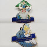Lot of 2 WALT DISNEY WORLD HAPPIEST CELEBRATION ON EARTH ENERGIZER PINS 2005 WDW