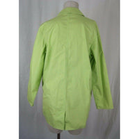 LL Bean Petites All Weather Lightweight Cotton Trench Barn Coat Jacket Womens PS