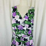 Talbots x Oprah Magazine Hydrangea Fit & Flare Twirl Dress Womens 8 NWT $189
